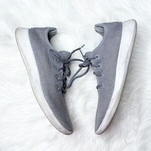 Allbirds Grey Knit Mens Sneakers Size 12